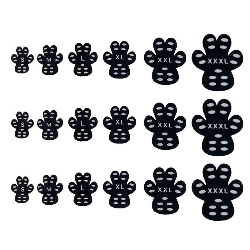 Anti-Slip Paw Protector Stickers for Dogs — Disposable Self-Adhesive Boot Replacements That Keep Paws Safe Indoors