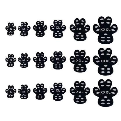Anti-Slip Paw Protector Stickers for Dogs — Disposable Self-Adhesive Boot Replacements That Keep Paws Safe Indoors