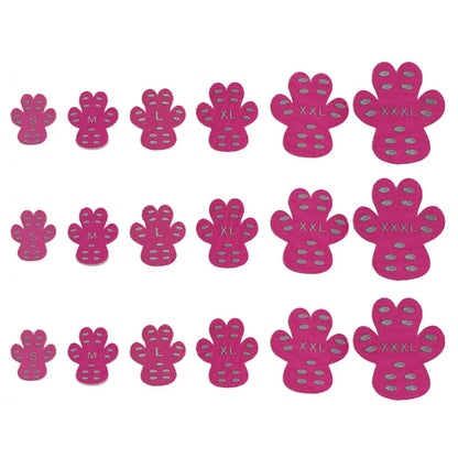 Anti-Slip Paw Protector Stickers for Dogs — Disposable Self-Adhesive Boot Replacements That Keep Paws Safe Indoors