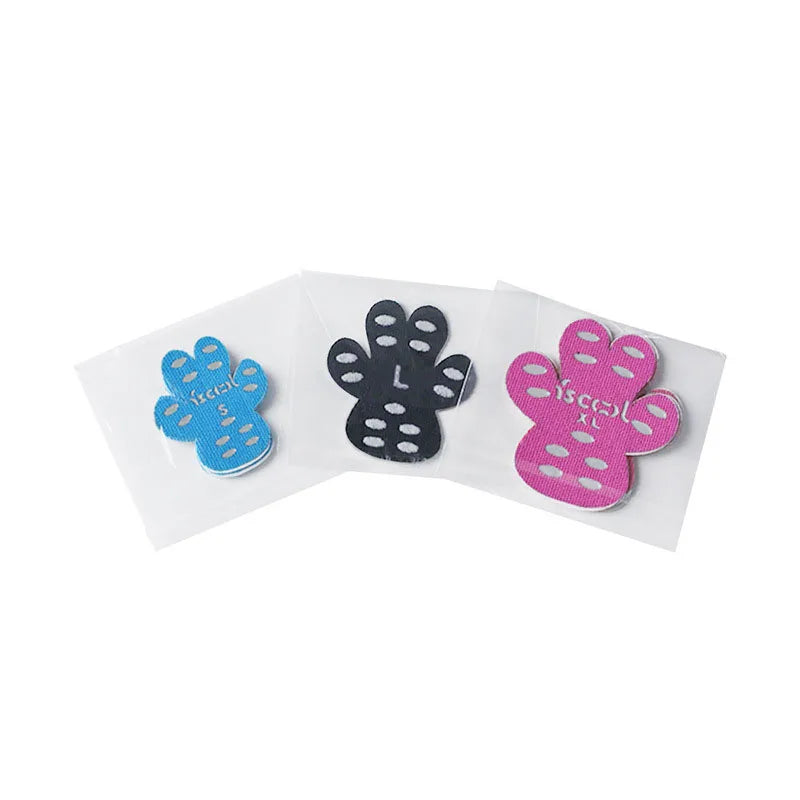 Anti-Slip Paw Protector Stickers for Dogs — Disposable Self-Adhesive Boot Replacements That Keep Paws Safe Indoors